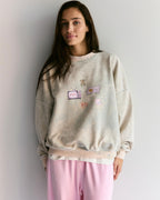 Світшот виварений з принтом TV