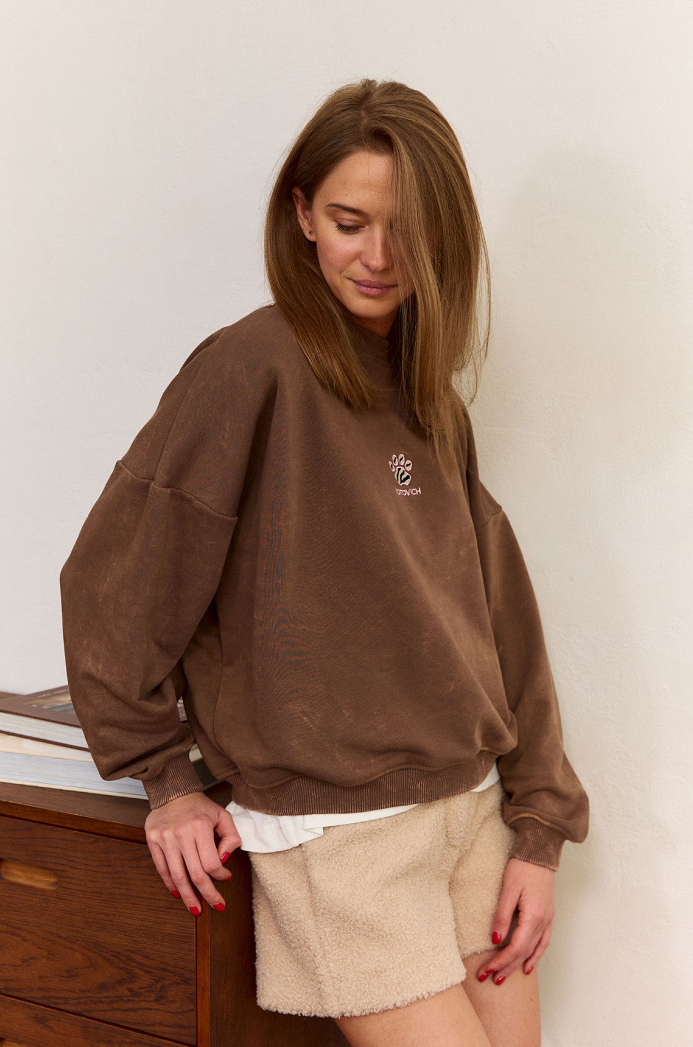 Шорти велюр кучерявий