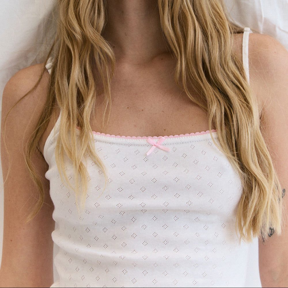 Майка з бантиком