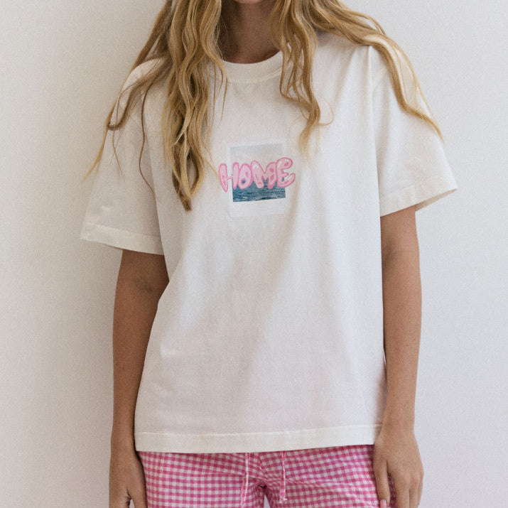 Футболка з принтом "Home"