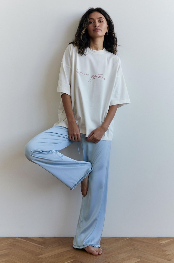 Футболка з принтом "Домашня футболка"