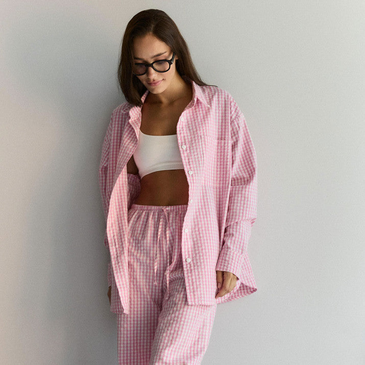 Сорочка в клітинку