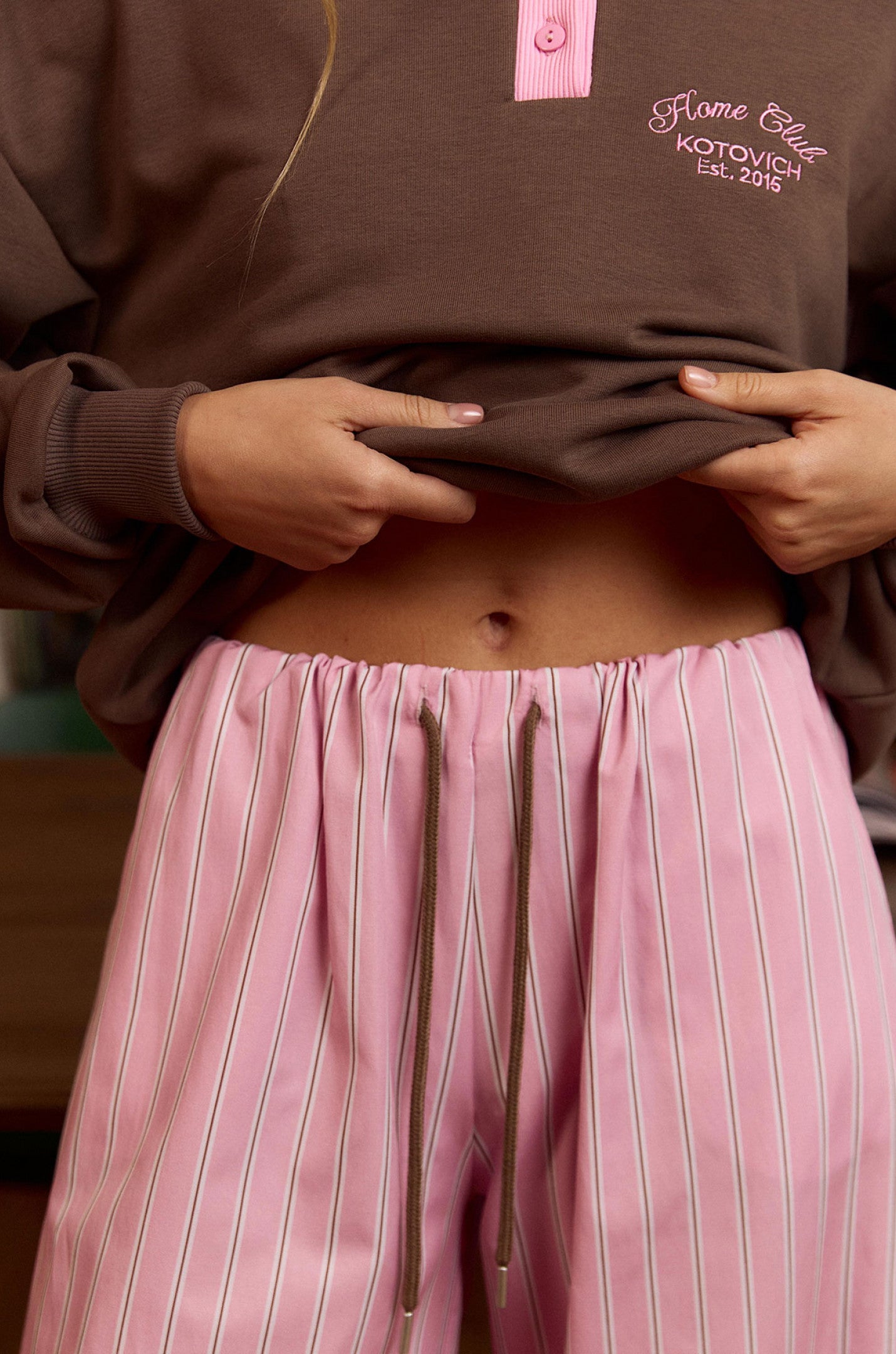 Штани в смужку