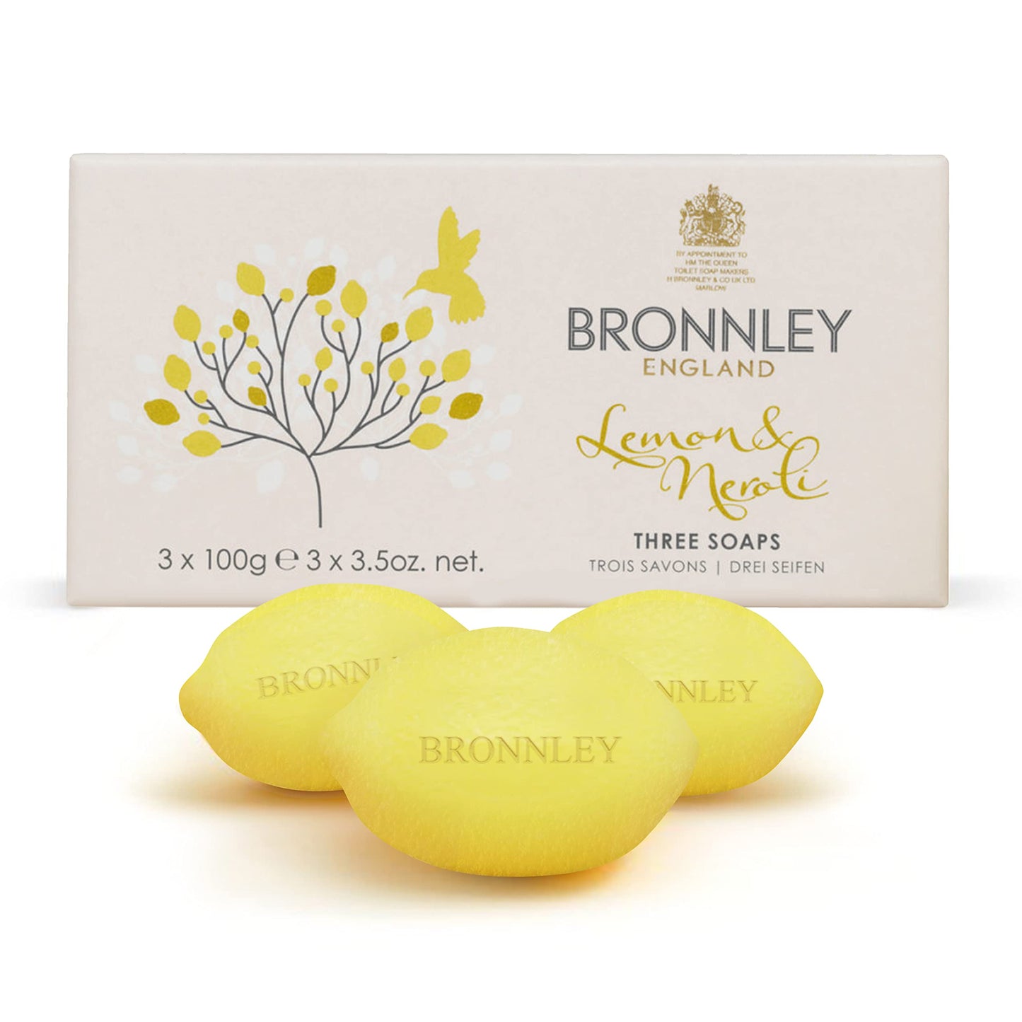 Набір мила Bronnley Lemon Neroli