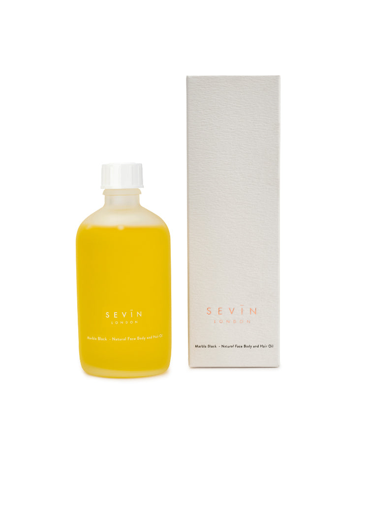 Олія для тіла та волосся Marble Black